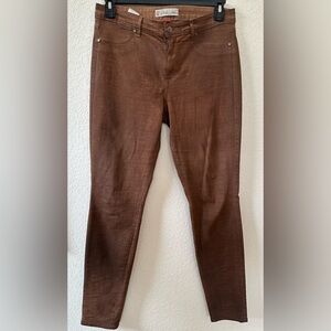 CJ by Cookie Johnson Brown Joy Legging Jeans Women’s Brown SZ 31 Stretch